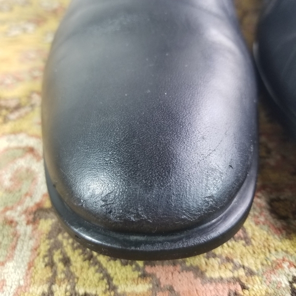 Aquatalia black leather chelsea boots main image 10
